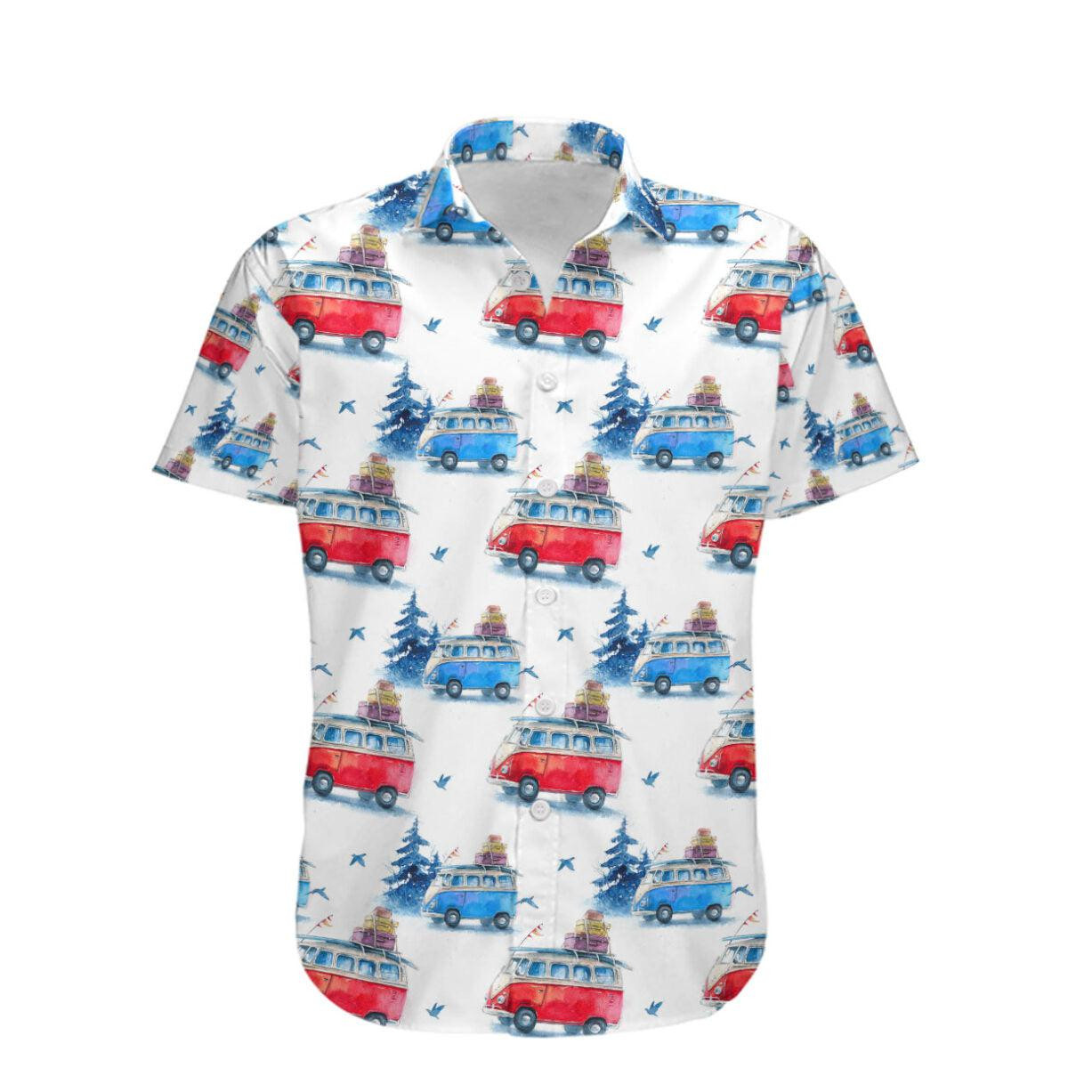 Love Camping Hawaiian Shirt