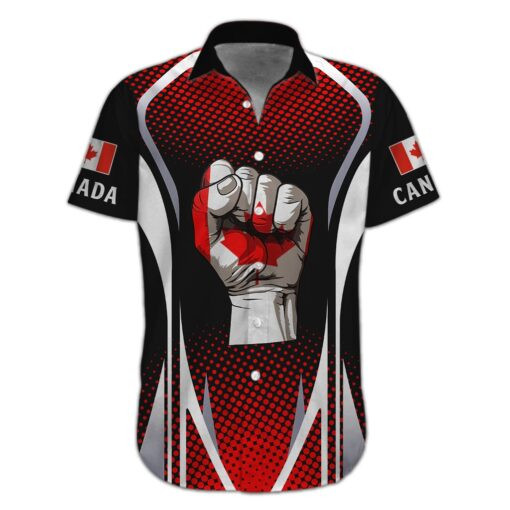 Love Canada Hawaiian Hawaiian Shirt