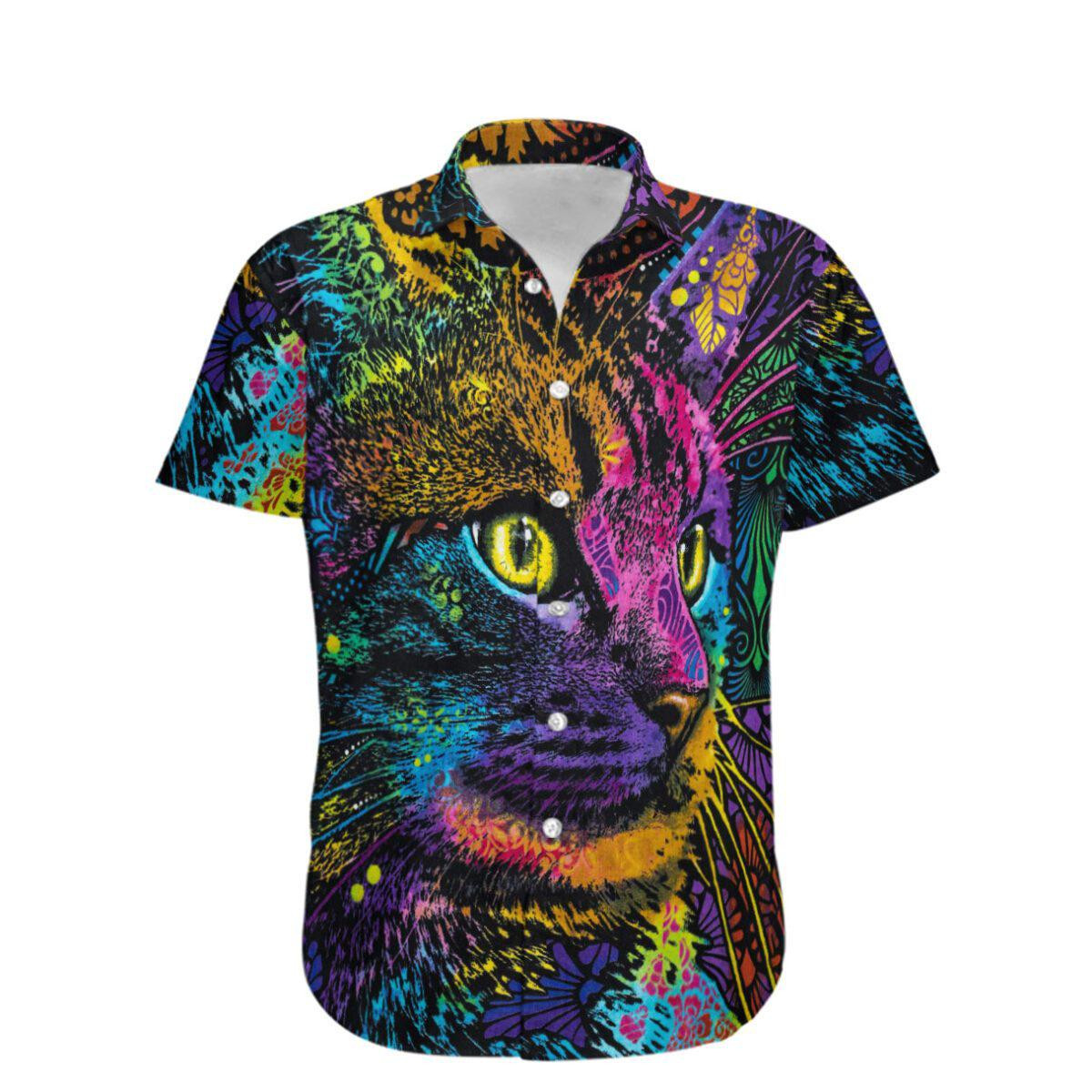 Love Cat Hawaiian Shirt