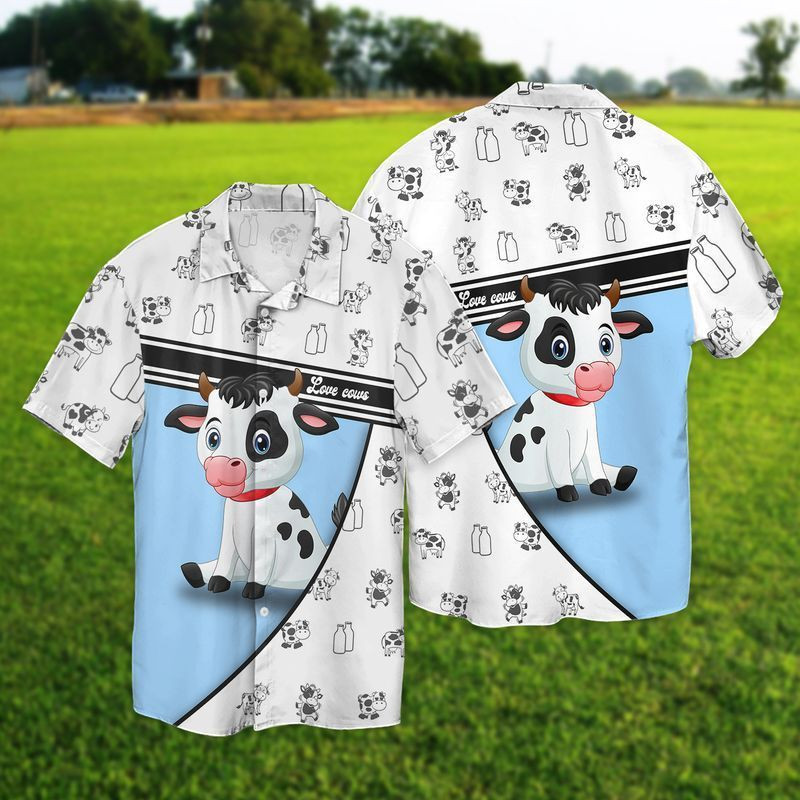 Love Cow Hawaiian Shirt