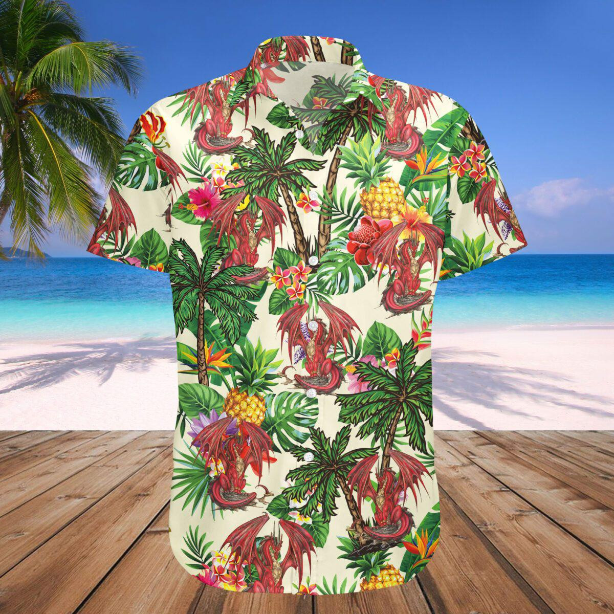 Love Dragon Kid Hawaiian Shirt