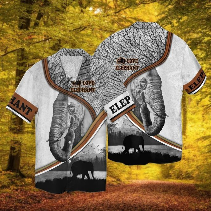 Love Elephant Hawaiian Shirt