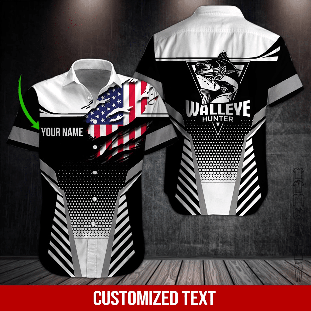 Love Fishing Personalized Hawaiian Shirt