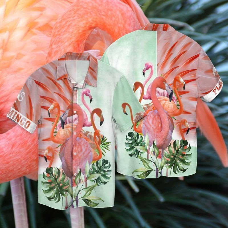 Love Flamingo 2 Hawaiian Shirt