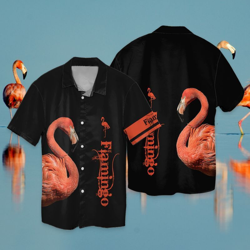 Love Flamingo Hawaiian Shirt