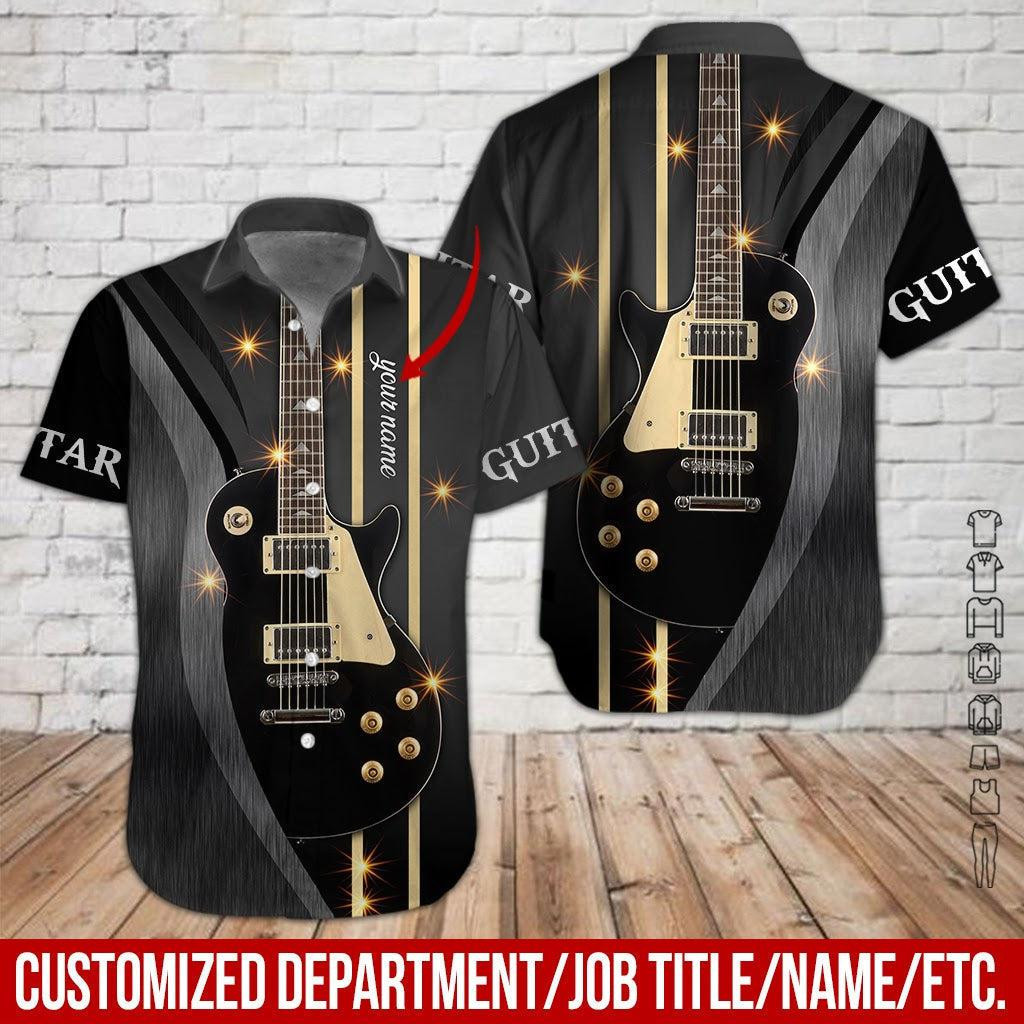 Love Guitar Personalized Hawaiian Shirt