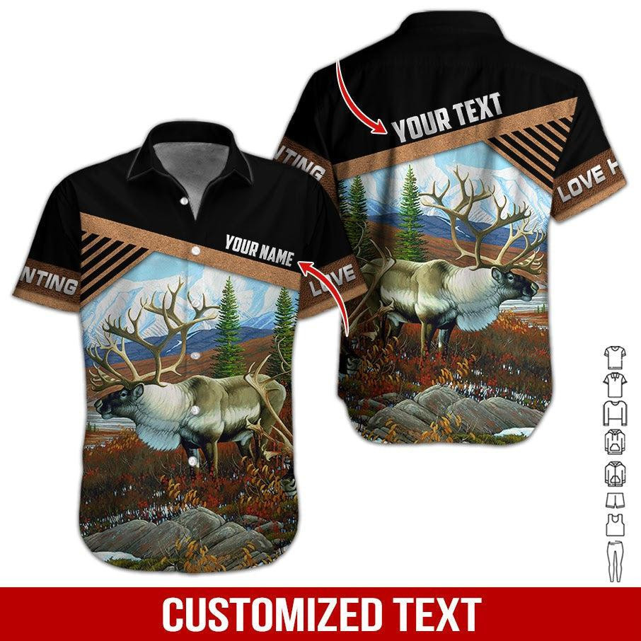 Love Hunting Personalized Hawaiian Shirt