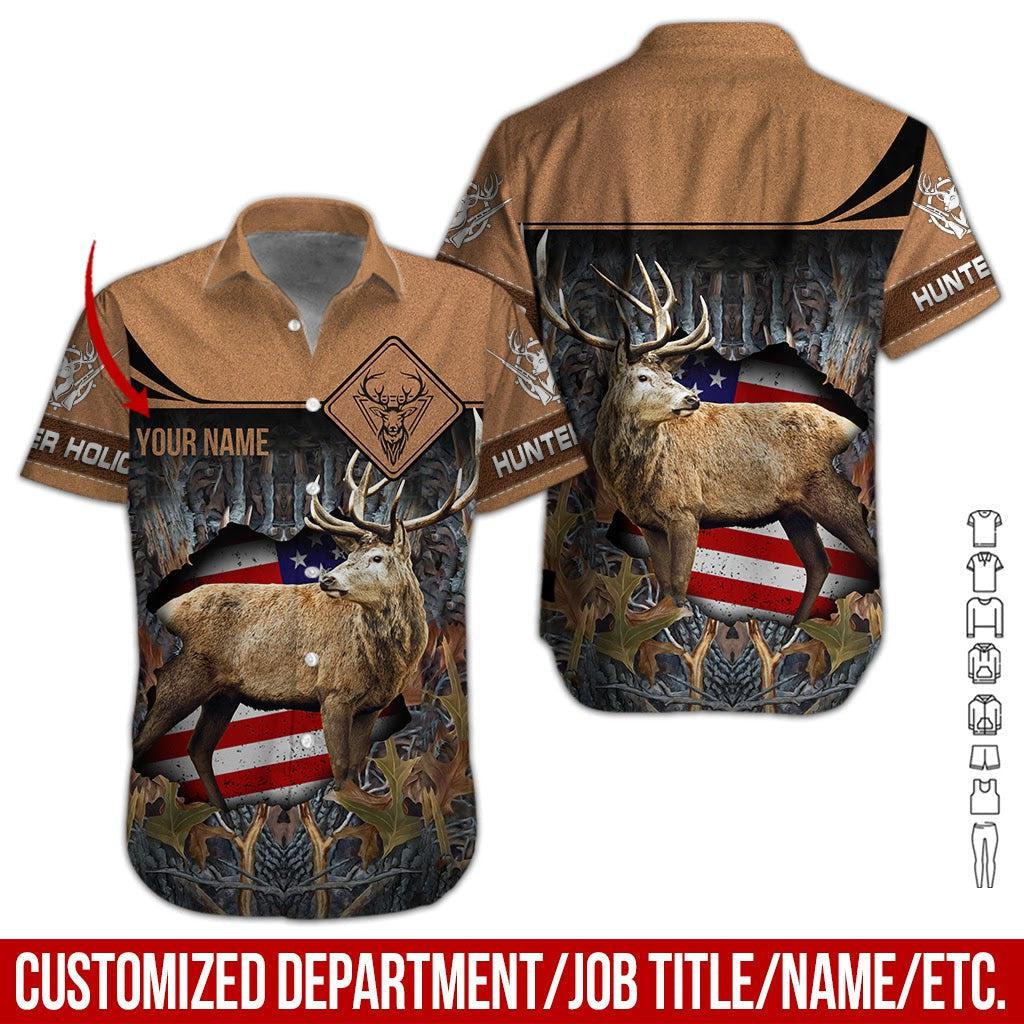 Love Hunting Personalized Hawaiian Shirt