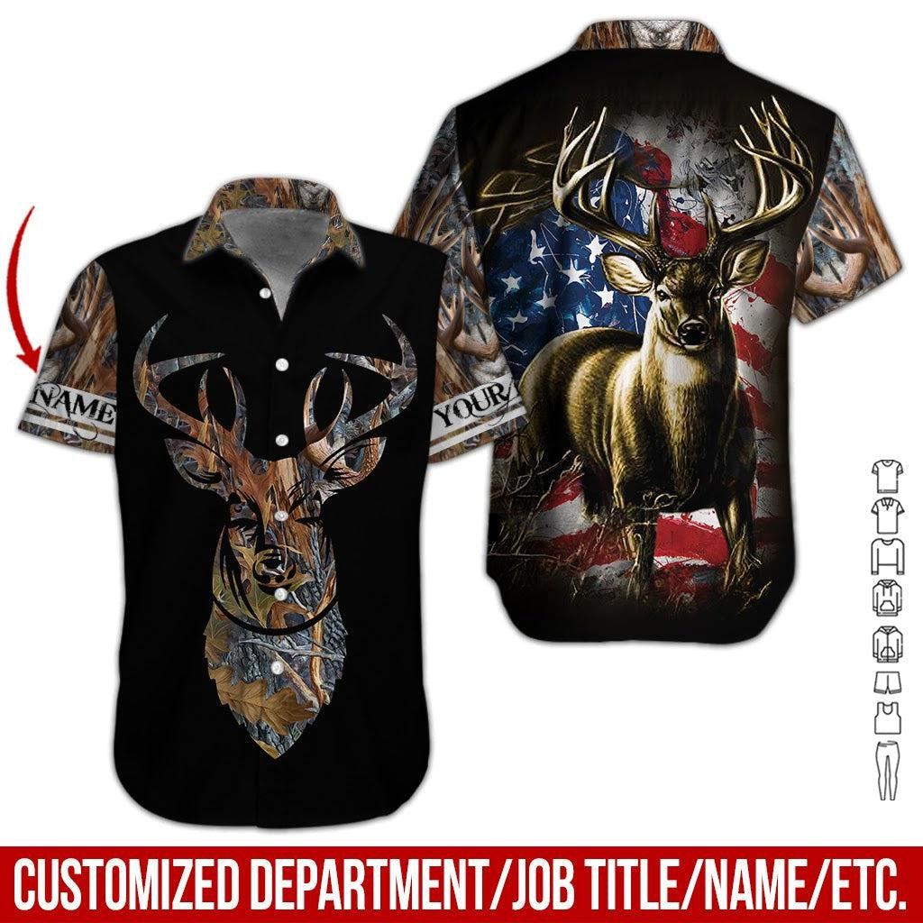 Love Hunting Personalized Hawaiian Shirt