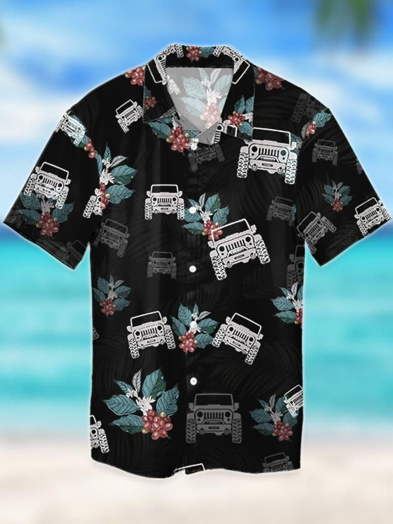 Love Jeep Car Hawaiian Shirt