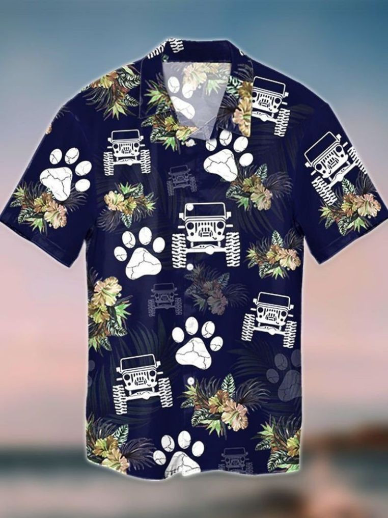 Love Jeep Car Iv Hawaiian Shirt