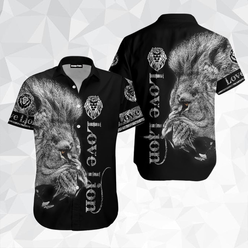 Love Lion King Hawaiian Shirt