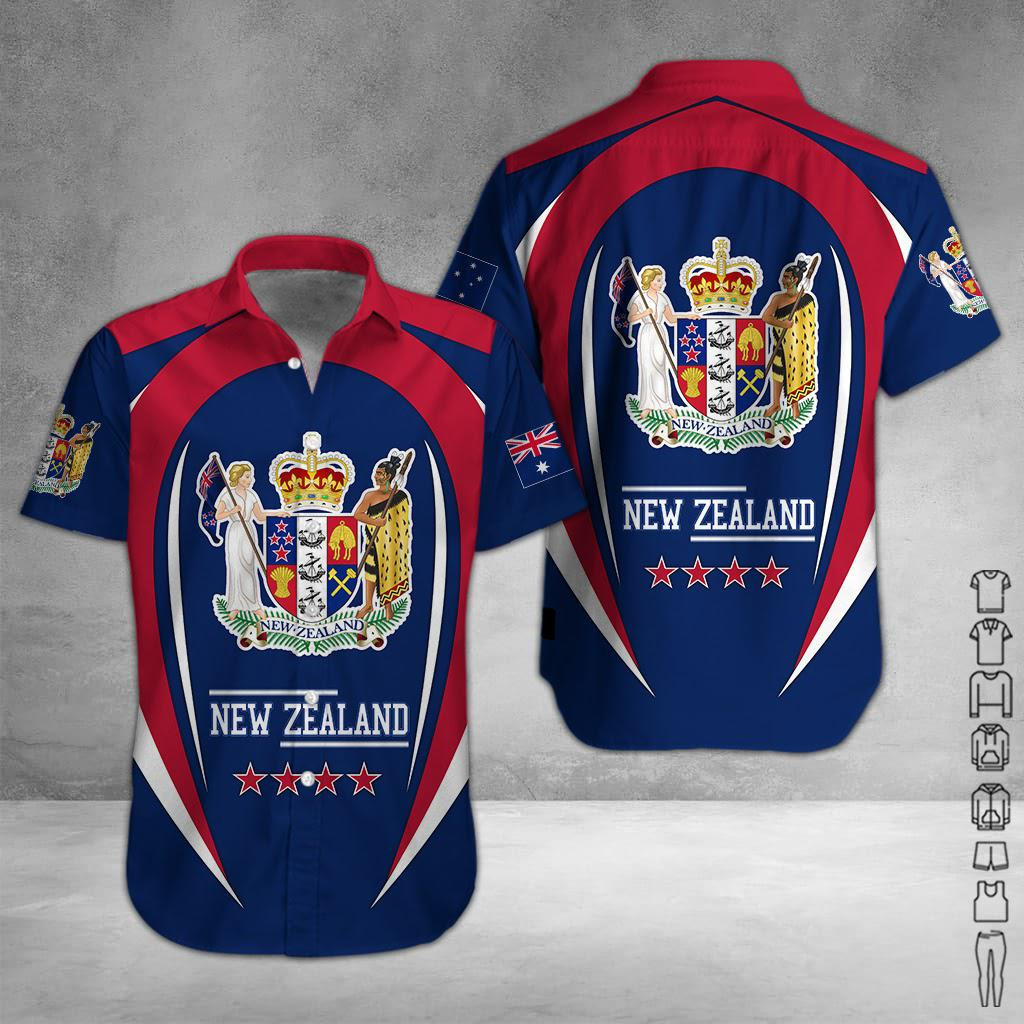 Love New Zealand Hawaiian Shirt