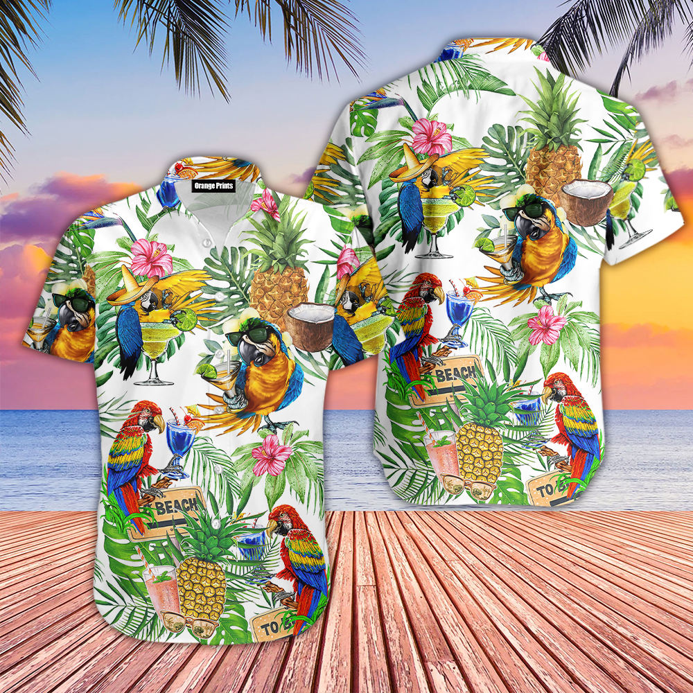 Love Parrot Hawaiian Shirt