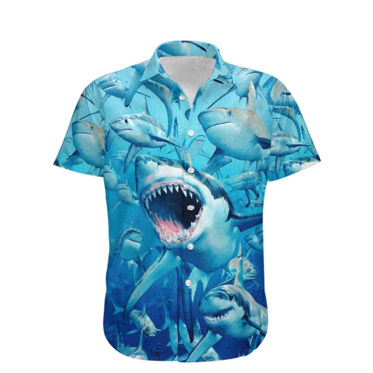 Love Shark Hawaiian Shirt