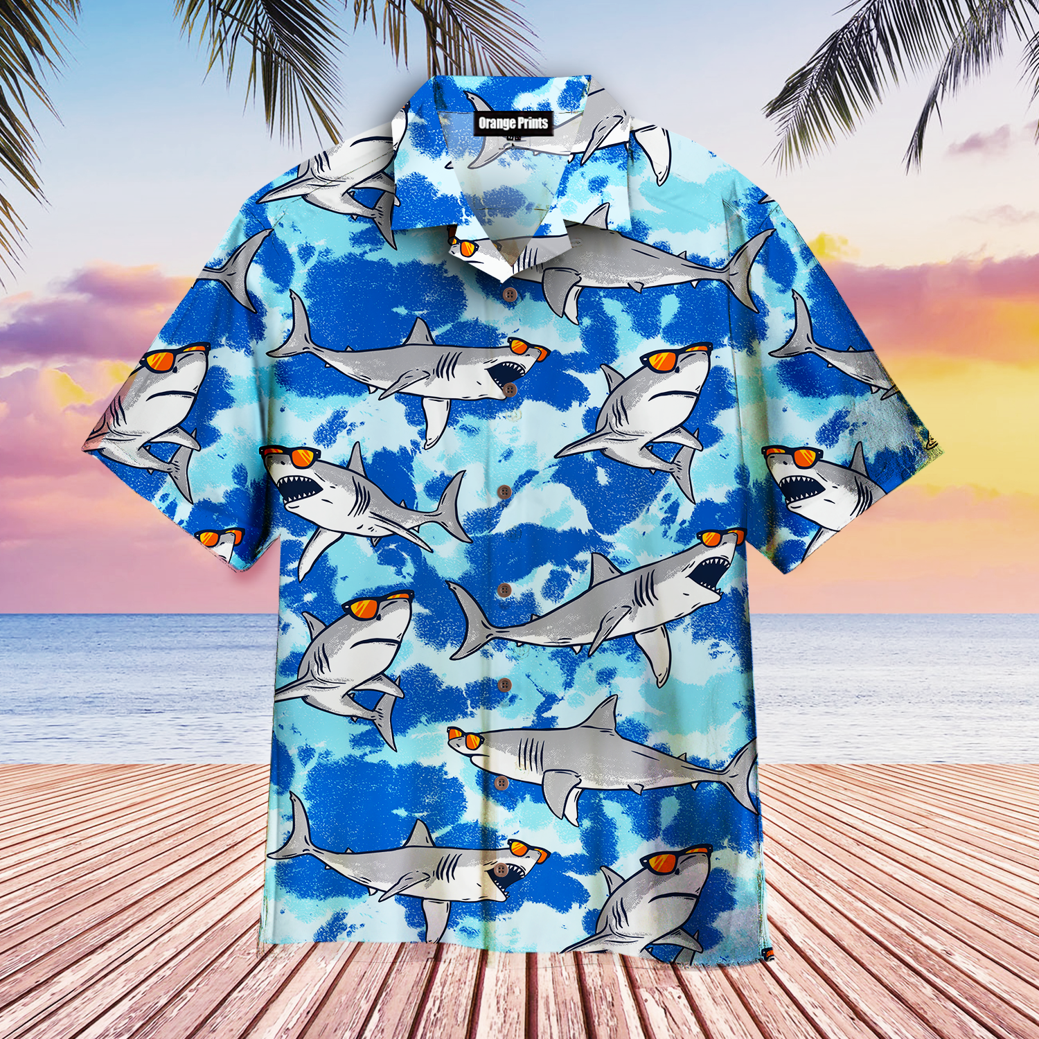Love Shark Hawaiian Shirt