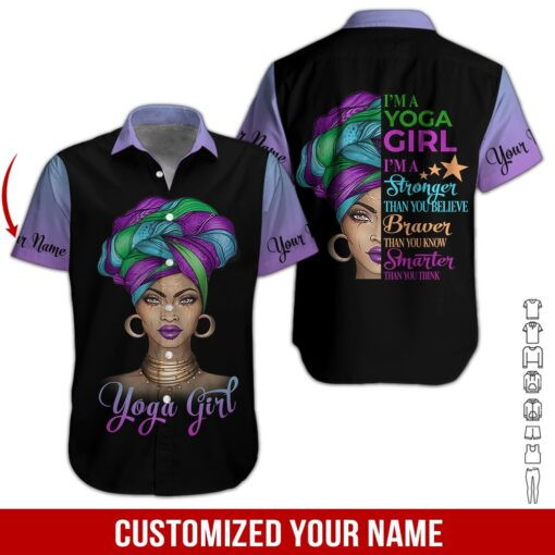 Love Yoga Personalized Hawaiian Shirt