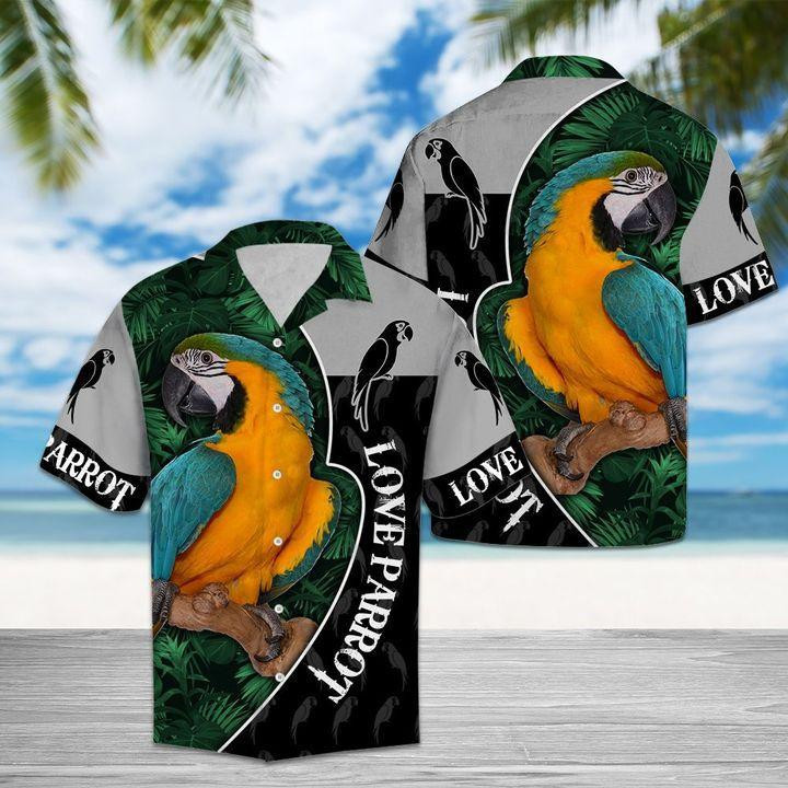 Lovely Parrot Hawaiian Shirt