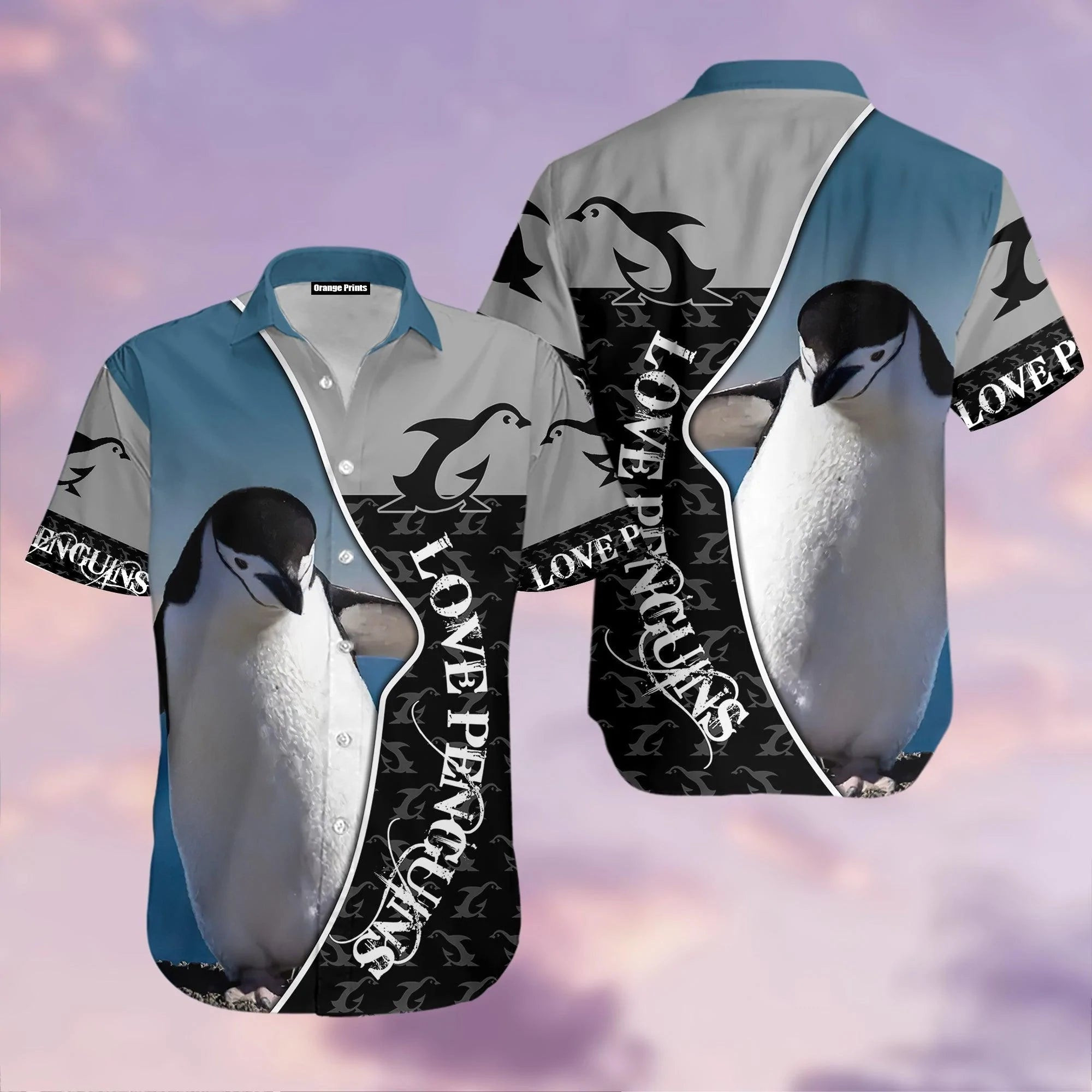 Lovely Penguins Hawaiian Shirt