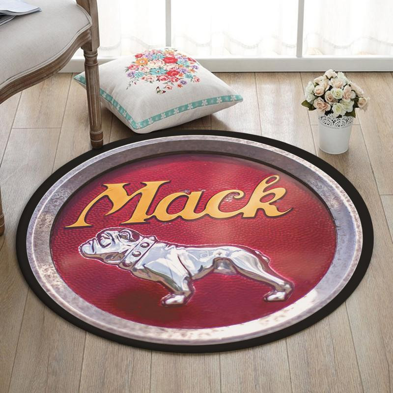 Mack Living Room Round Rug Carpet Bedroom Livingroom Home Decor