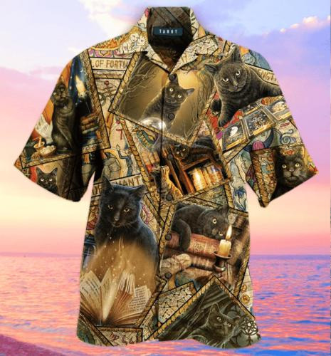 Magic Cats Hawaiian Shirt