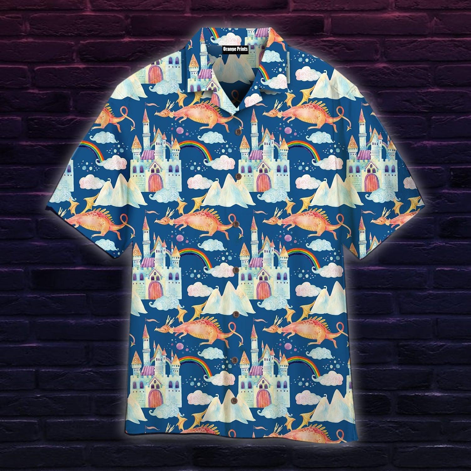 Magic Kingdom Fairytales Dragon Hawaiian Shirt