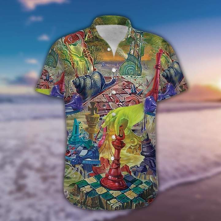 Magical Chess Colorful Hawaiian Shirt