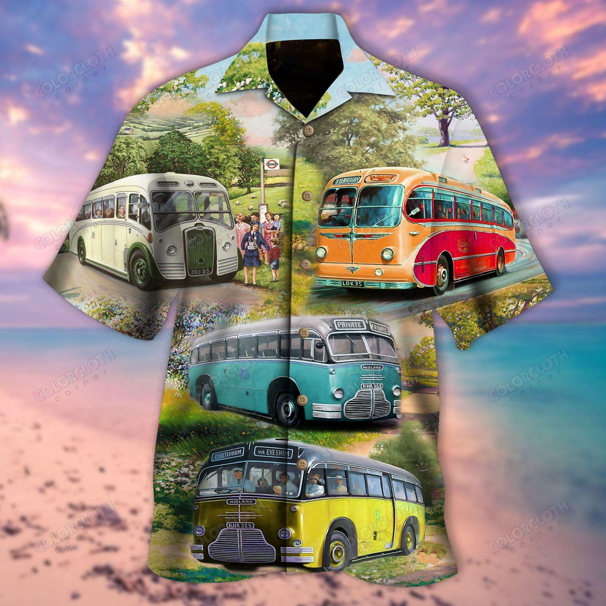 Make Bus Driver Great Again Hawaiian Shirt