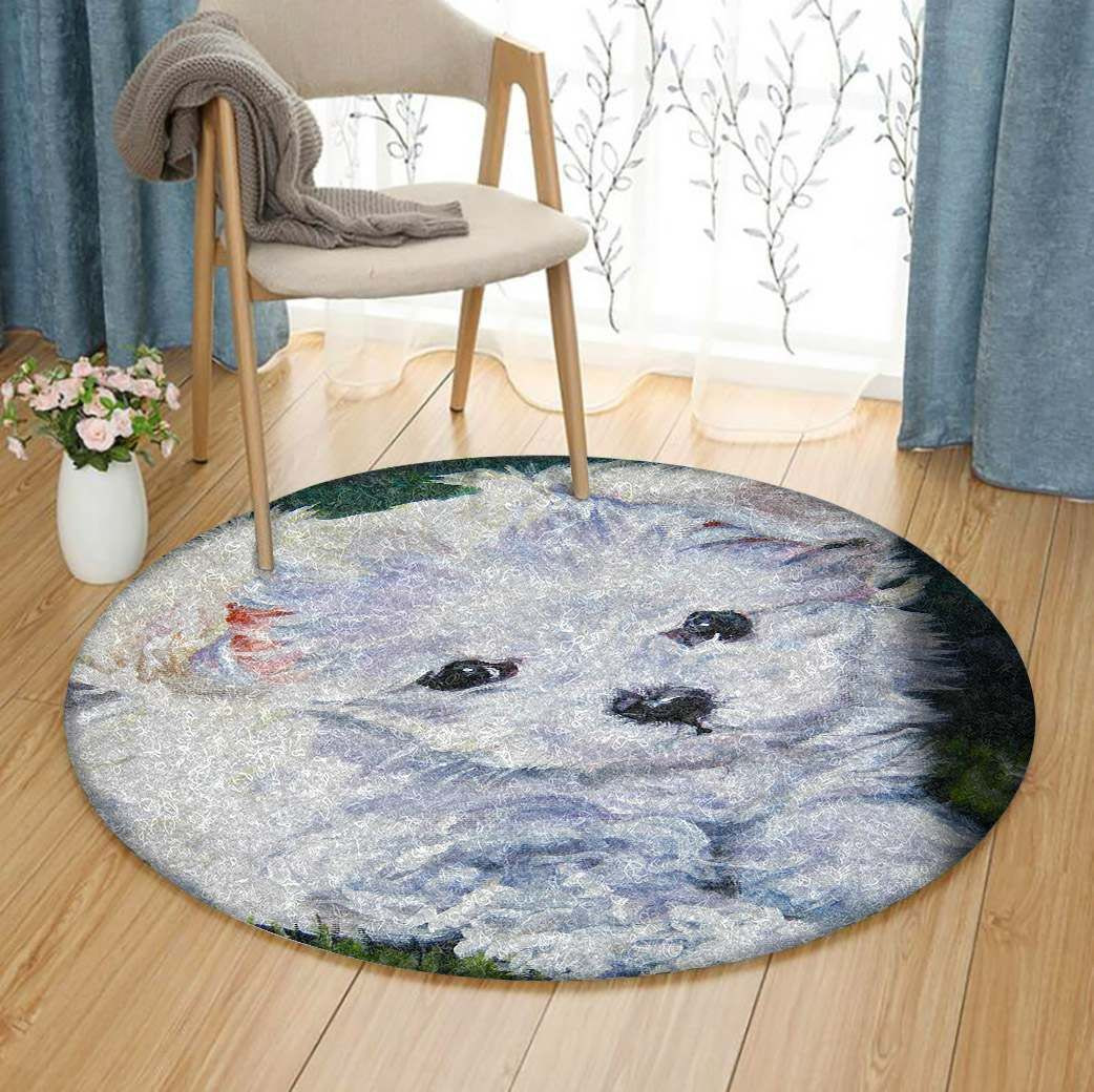Maltese Round Rug Carpet Bedroom Livingroom Home Decor