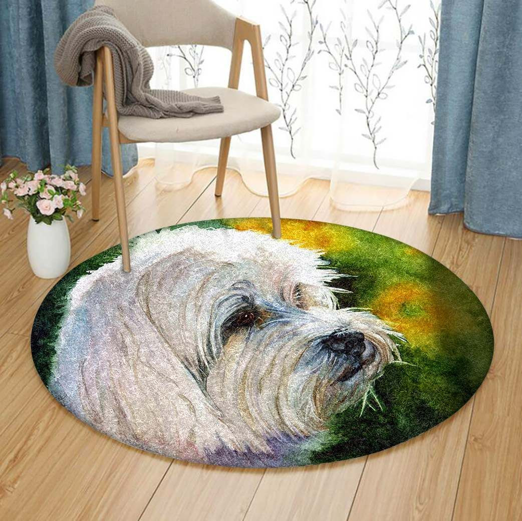 Maltese Round Rug Carpet Bedroom Livingroom Home Decor