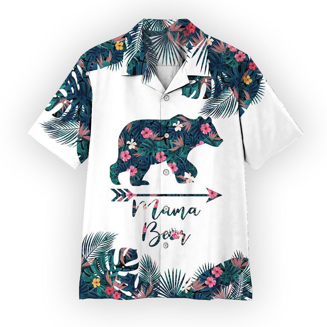 Mama Bear Mothers Day Gift Hawaiian Shirt