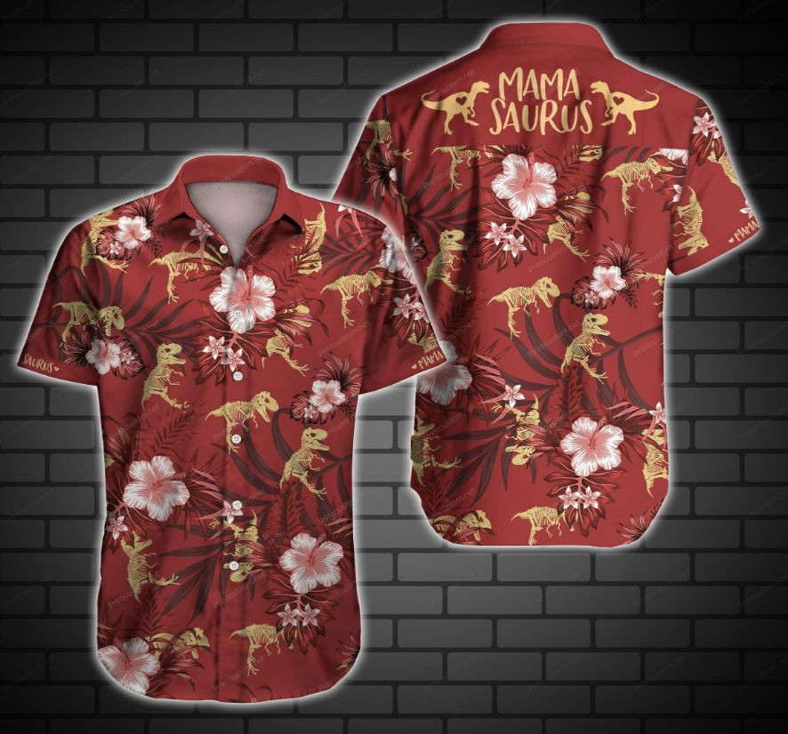 Mamasaurus Ii Hawaiian Shirt
