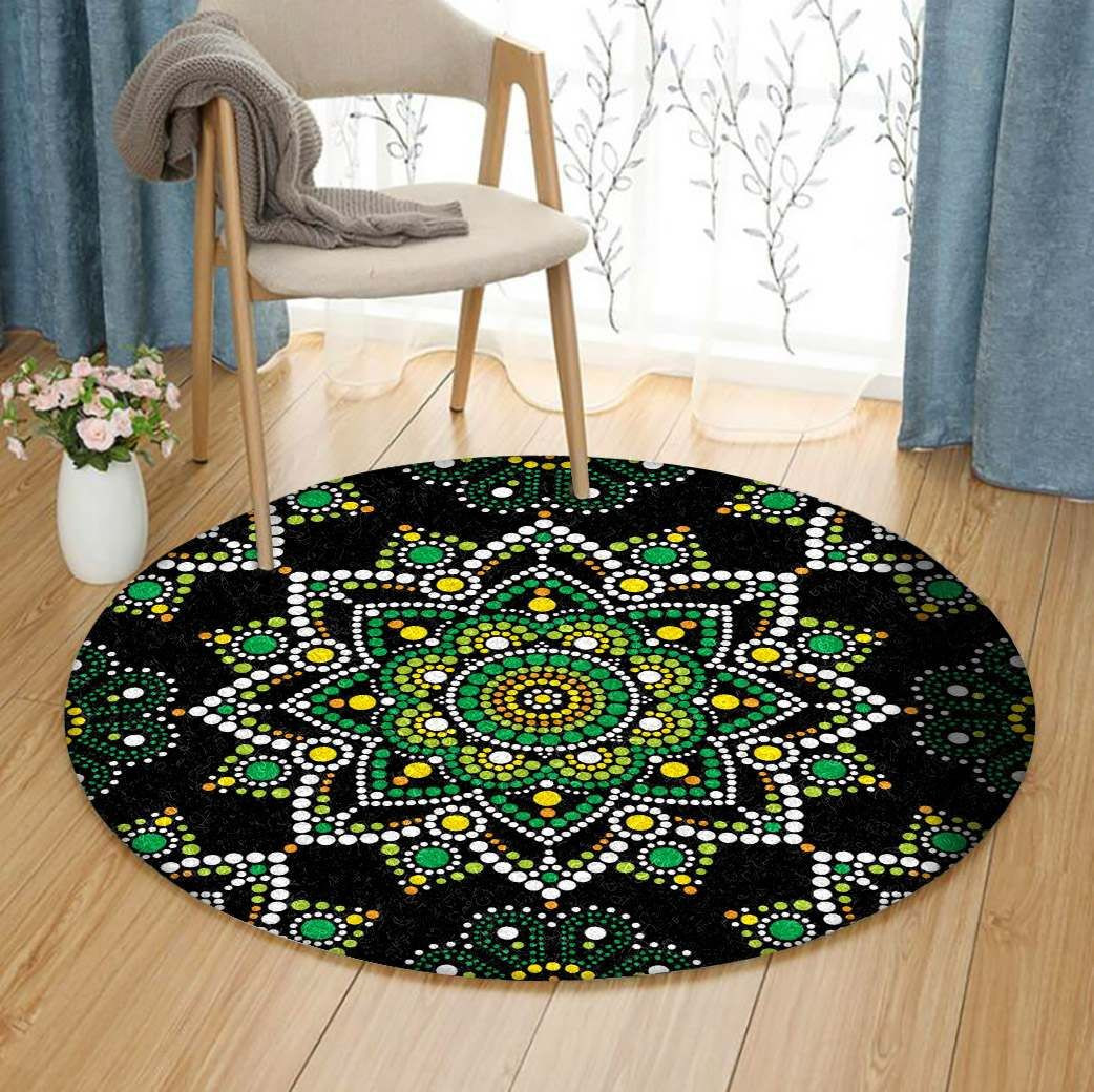 Mandala Round Rug Carpet Bedroom Livingroom Home Decor