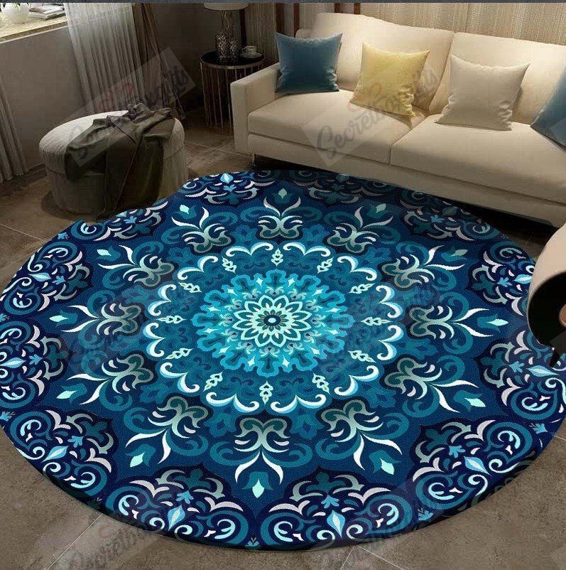 Mandala Round Rug Carpet Bedroom Livingroom Home Decor