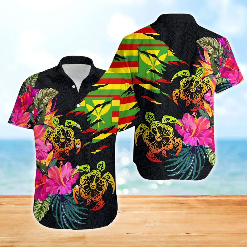 Maoli Flag Hawaiian Shirt