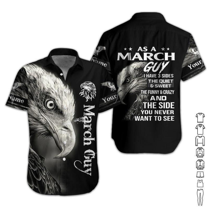 March Guy Personalized Hawaiian Shirt