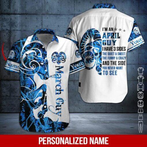March Guy Personalized Hawaiian Shirt