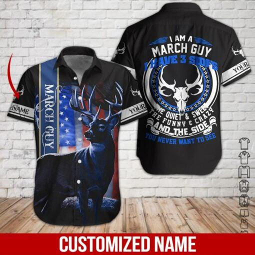 March Guy Personalized Hawaiian Shirt
