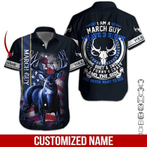 March Guy Personalized Hawaiian Shirt