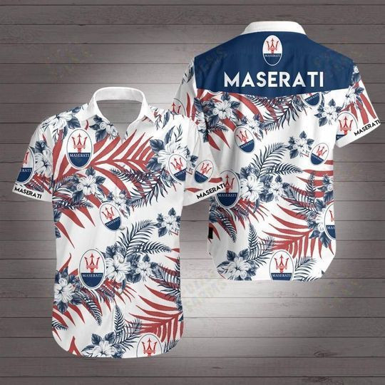 Maserati Hawaiian Shirt