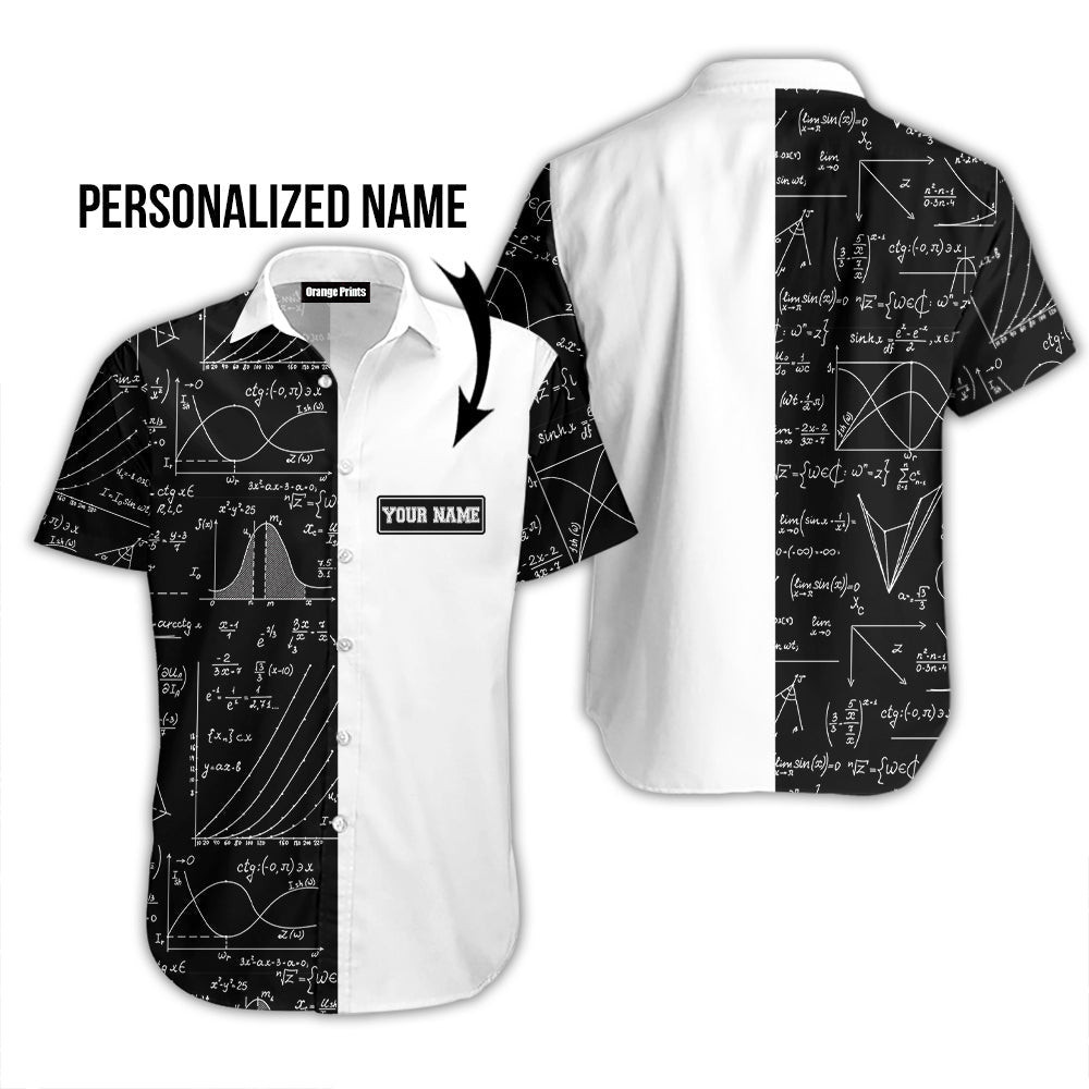 Math Teacher Gifts Personalized Hawaiian Shirt
