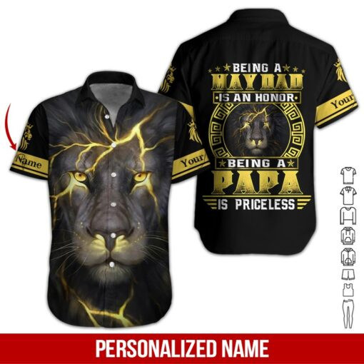 May Dad Personalized Hawaiian Shirt