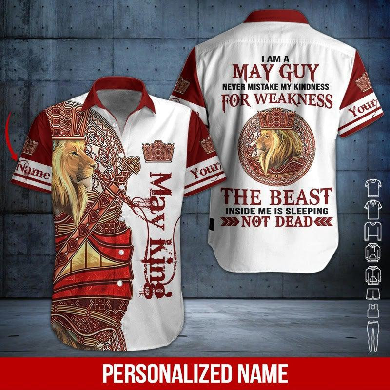 May Guy Personalized Hawaiian Shirt