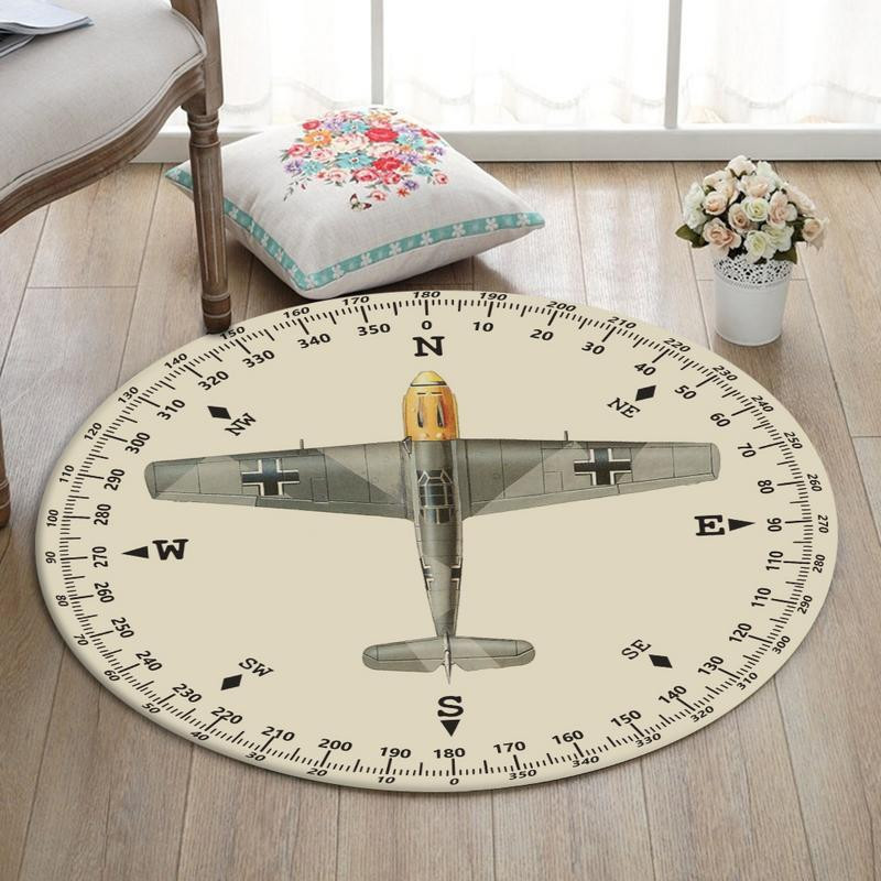 Me1 Round Rug Carpet Bedroom Livingroom Home Decor