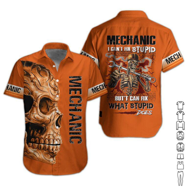 Mechanic Hawaiian Shirt