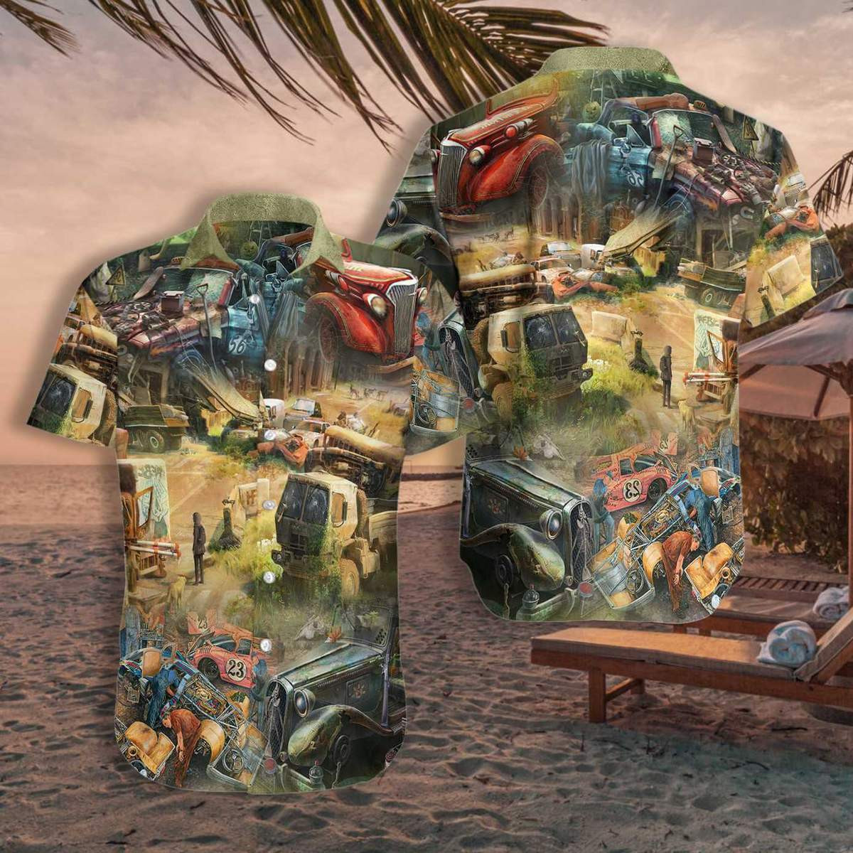 Mechanic Repairs Everything Hawaiian Shirt