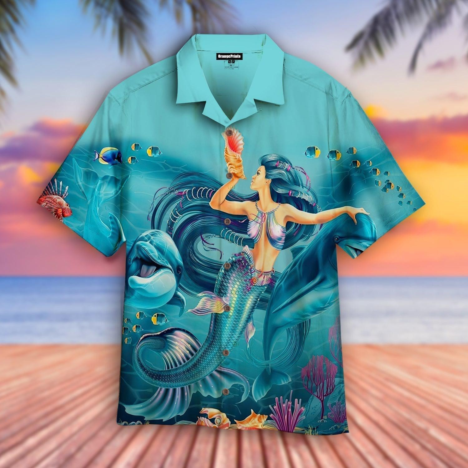 Mermaid Beautiful Hawaiian Shirt
