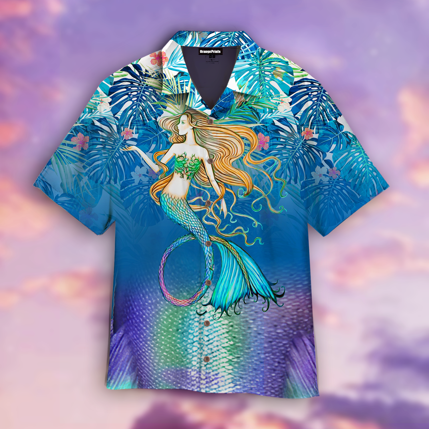 Mermaid Hawaiian Shirt