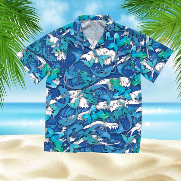 Mermaid Summer Hawaiian Shirt
