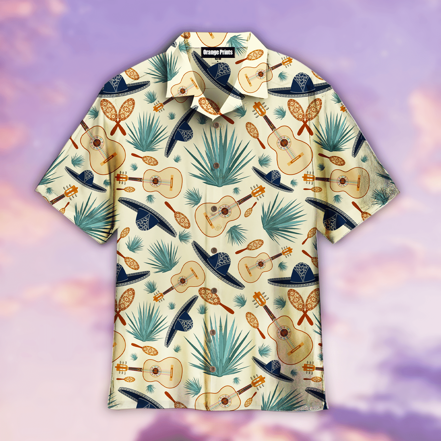 Mexican Sombrero Hats Hawaiian Shirt